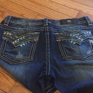 NWT Gorgeous Miss Me Signature Boot Cut 31/34